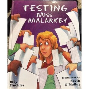 Testing Miss Malarkey, 2000 Hardcover, Judy Finchler